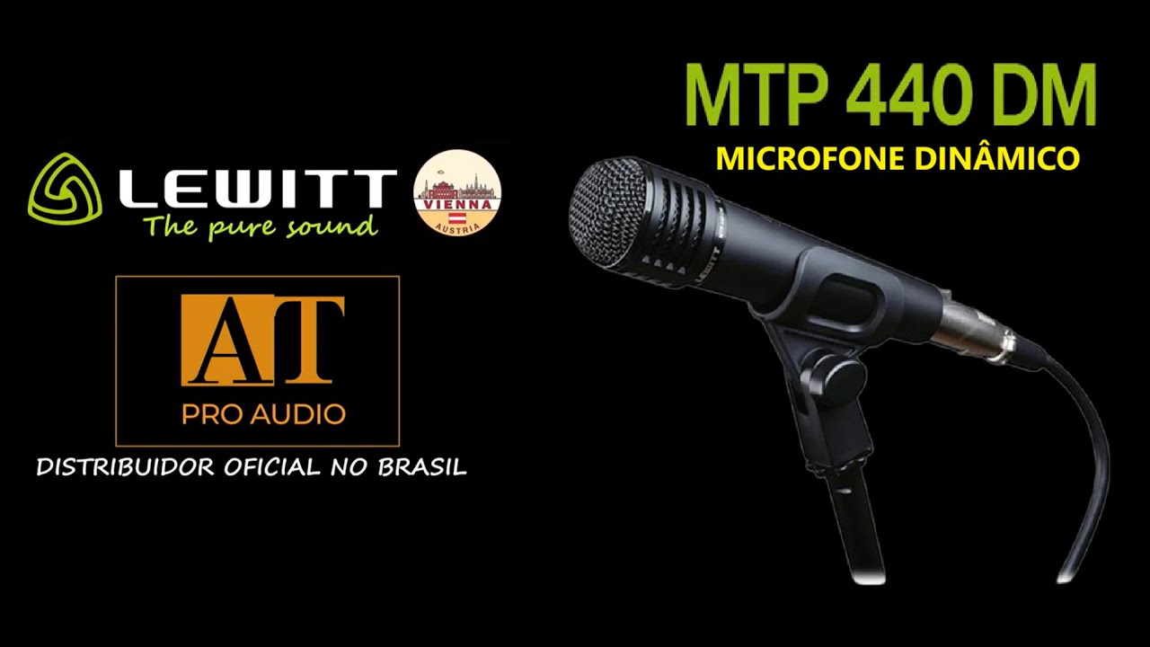 LEWITT MTP 440 DM MICROFONE DIN&Acirc;MICO - AT PROAUDIO BRASIL