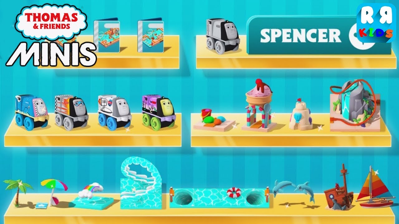 Complete All Spencer Engine, Decoration and Track - Thomas & Friends Minis