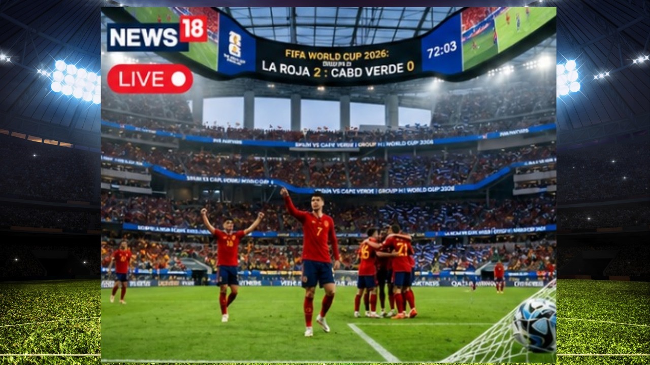 LIVE: Spain Begin World Cup Campaign Against Cape Verde | FIFA WC 2026 | Group H Football | N18G