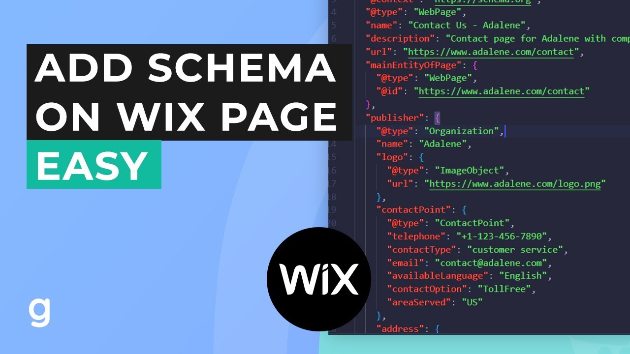 How to Add Schema Markup to a Wix Page