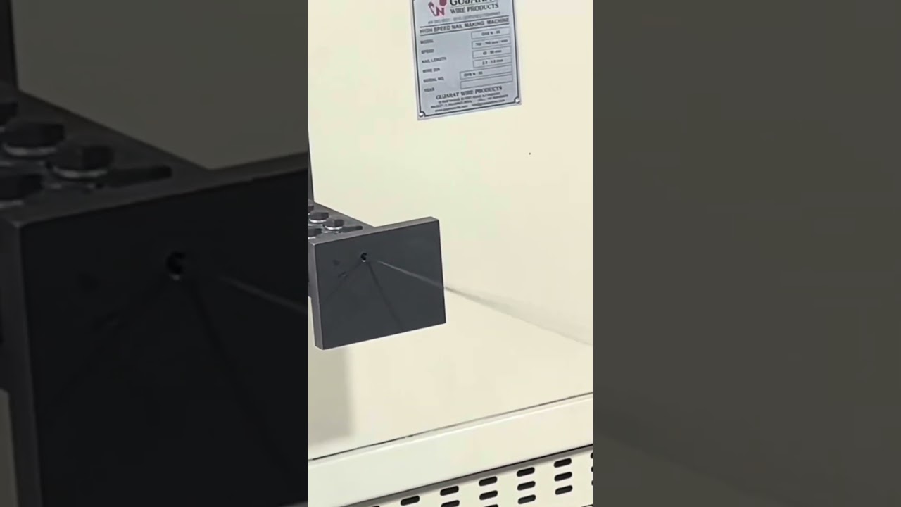 High speed wire nail making machine 1 to 5 inch #precisionmachines#nailmanufacturing