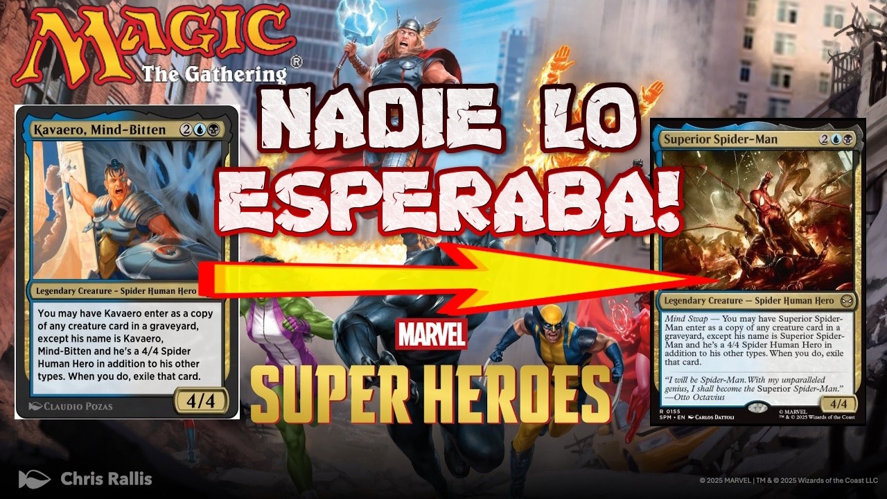 &iexcl;TEASER! Marvel Super Heroes LLEGA a Magic Arena