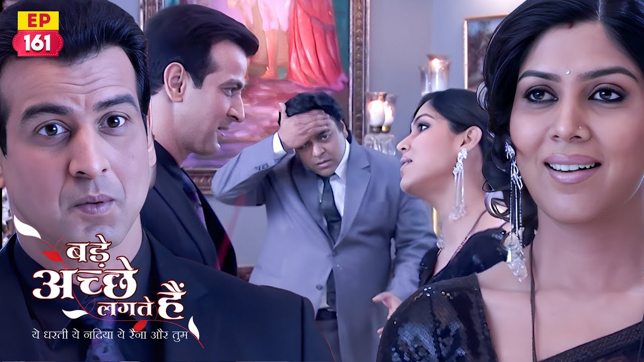 Ram gets jealous seeing Priya talking to Rohit Roy | Bade Achhe Lagte Hain | EP 161 | Ram Kapoor