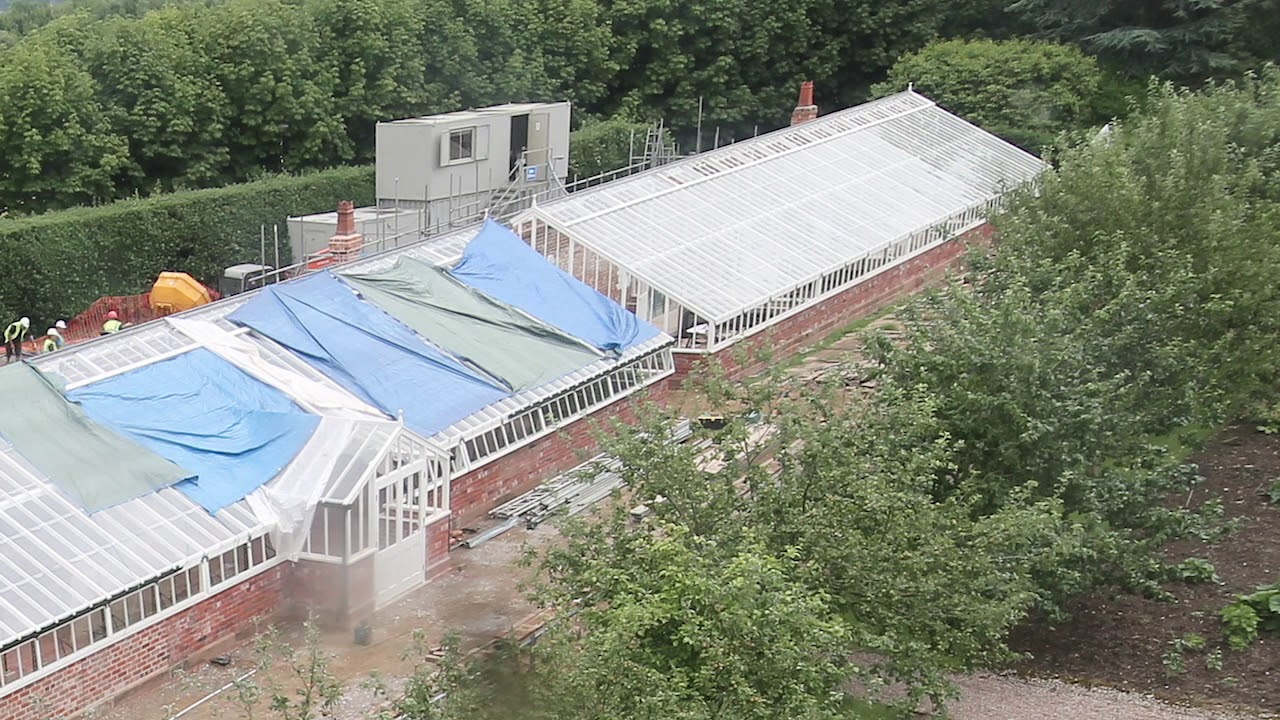 Grappenhall Heys Walled Garden Glasshouses Time lapse Complete Version 2015