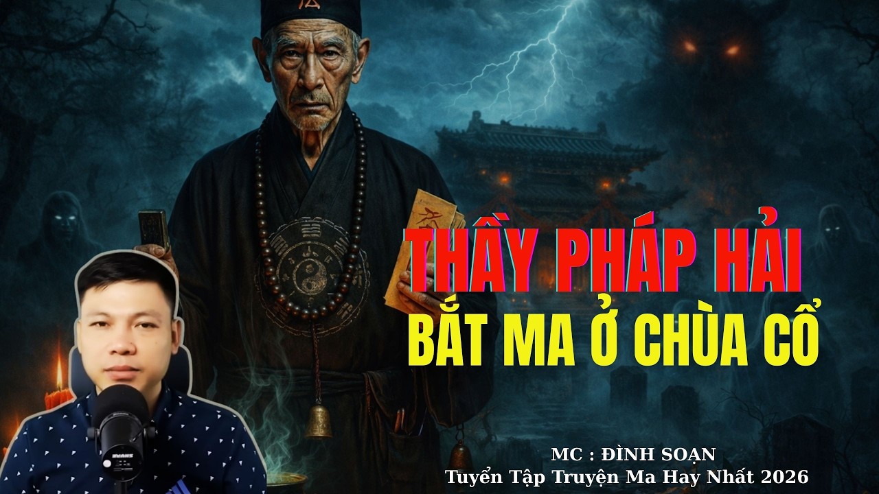 Truyện Ma Đình Soạn : THẦY PHÁP HẢI BẮT MA Ở CHÙA CỔ | TUYỂN TẬP TRUYỆN MA ĐÌNH SOẠN .