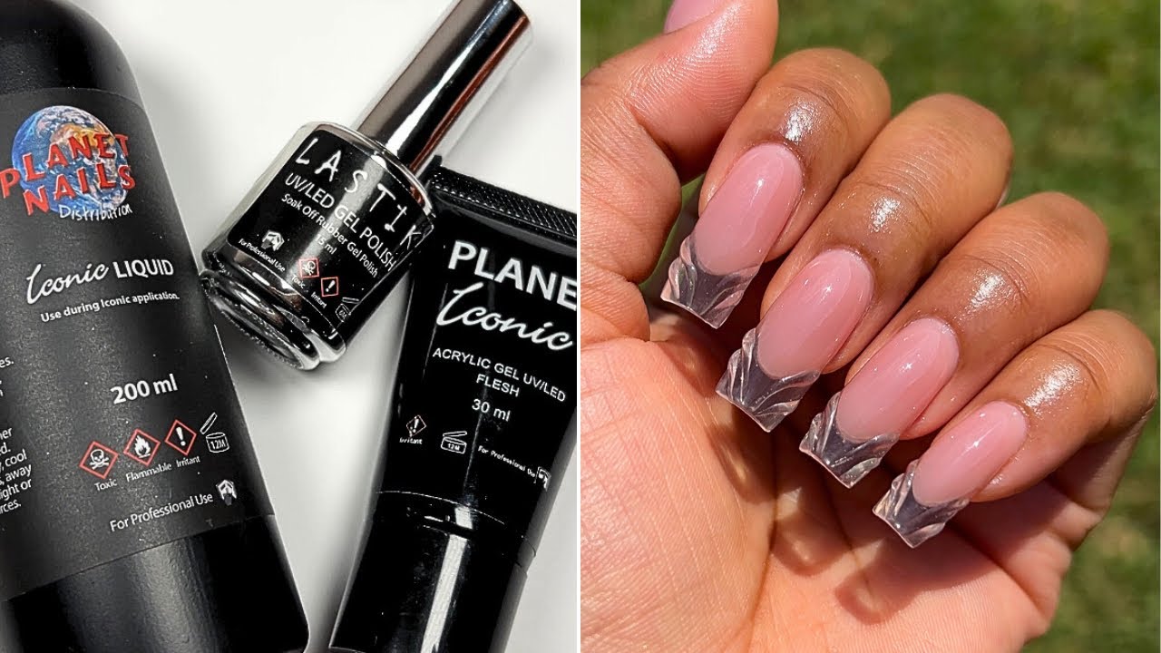Очень востребованный обзор PLANET NAILS🇿🇦 | 3D прозрачный французский маникюр | Урок🫧🤍