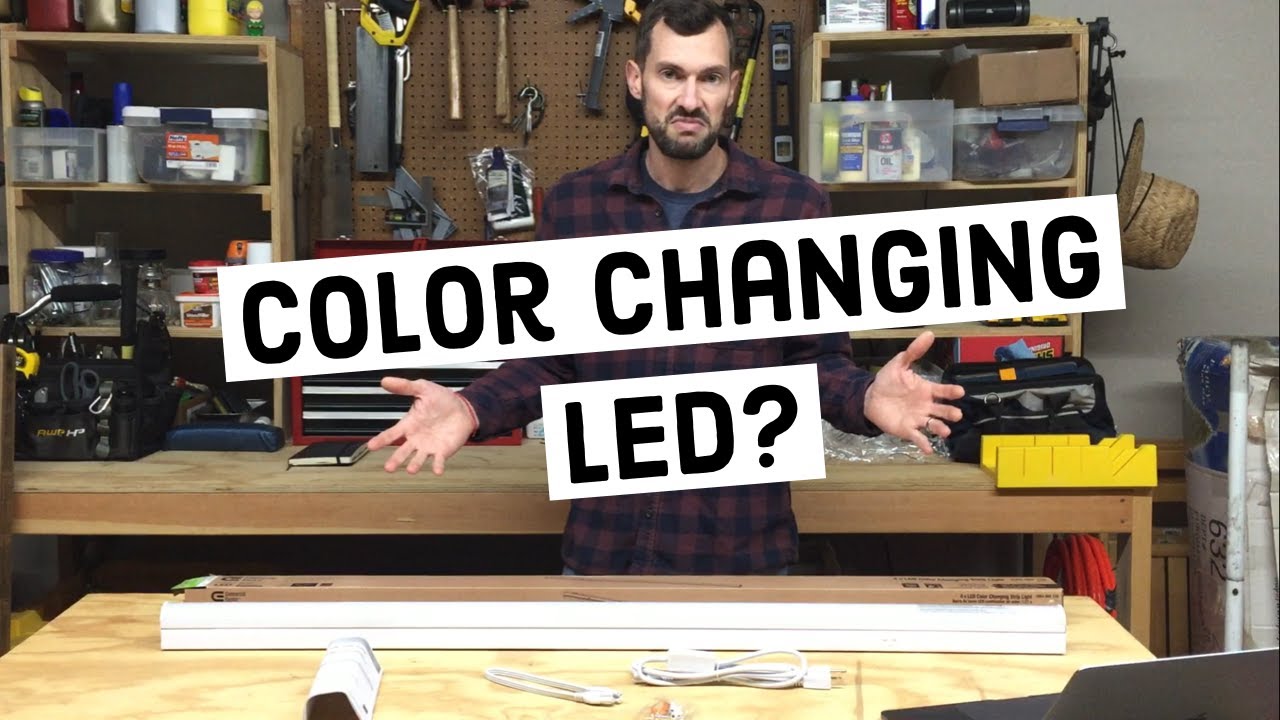 Commercial Electric 1004 060 730 Reviewed: Color changing LED but it's ...