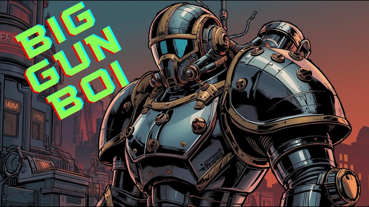 76 Beginner Build: Big Gun Boi : Power Armor Heavy Gunner