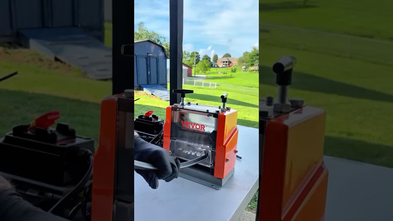 Снимайте медь как профессионал! Электрический стриппер VEVOR в действии 🔥⚙️