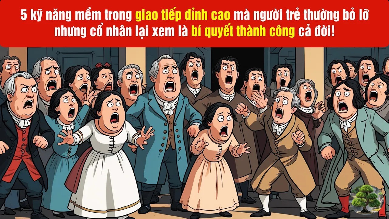 5 Kỹ Năng Mềm Mà Người Trẻ Thường Bỏ Lỡ - Cổ Nhân Xem Đó Là Bài Học Cho Mọi Thành Công.