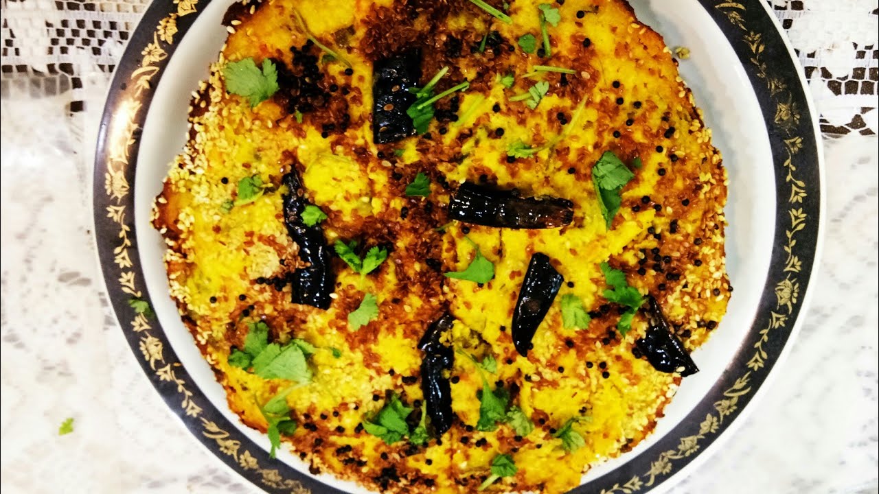 Vegetable Haandvo Gujarati receipe -cookbook by sudha