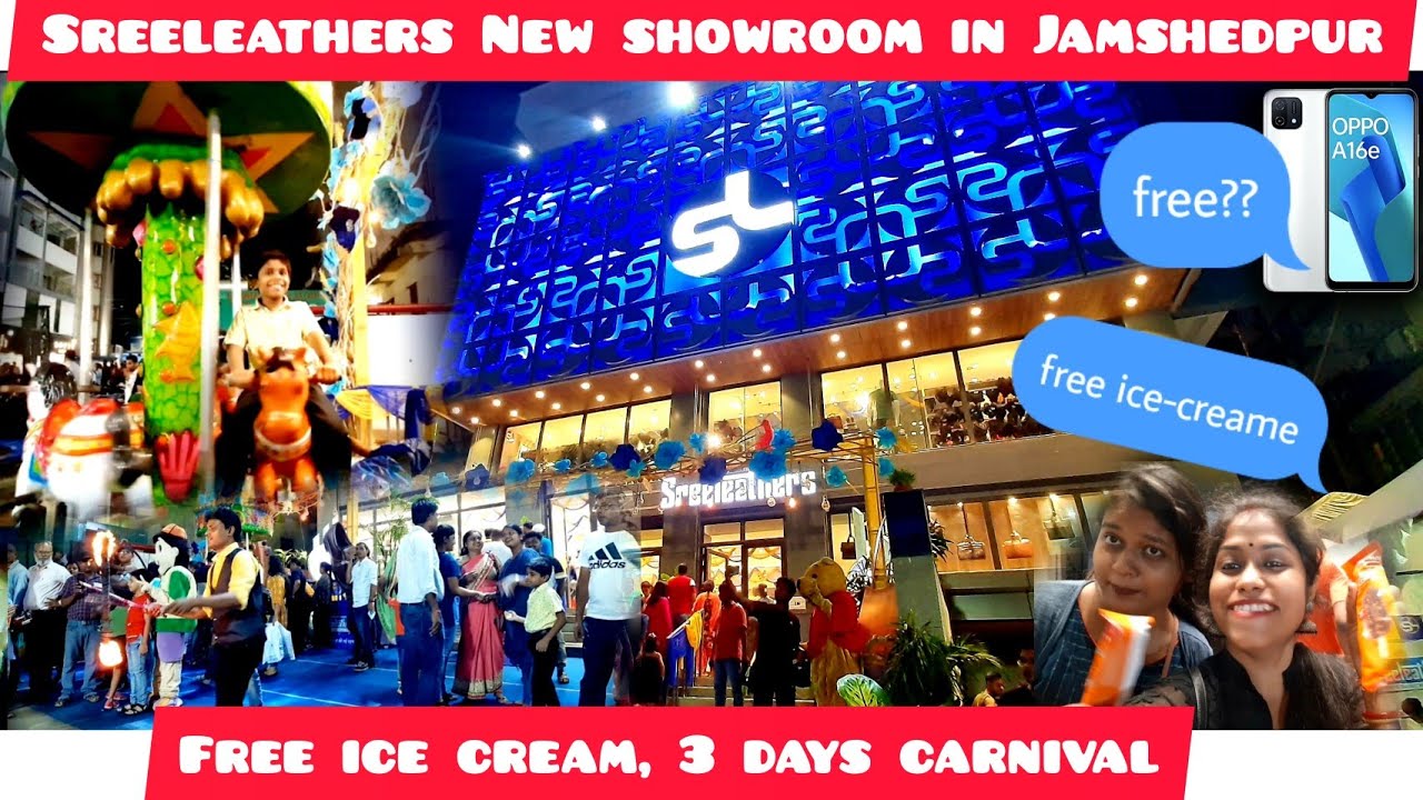 Sreeleathers का नया Showroom खुल गया है..|| Free मे मिल रही है ice-cream, Mobile और भी बहुत कुछ...||