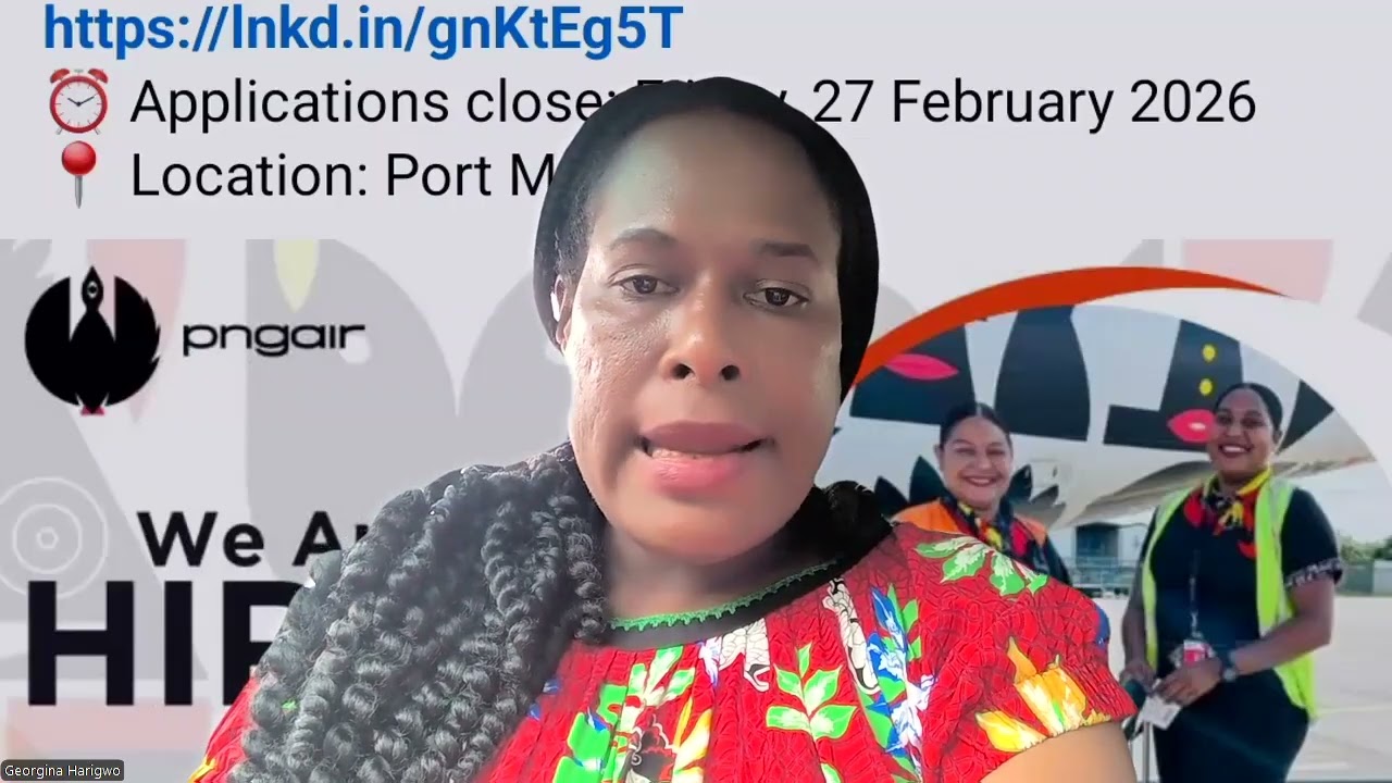 Cabin Crew Cadet Pilot and Examiners with PNGAir and Air Niugini