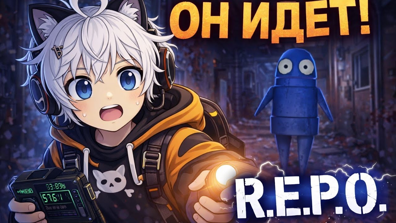 Играем в R.E.P.O с подписчиками, это просто капец... (Нарезки со стрима)