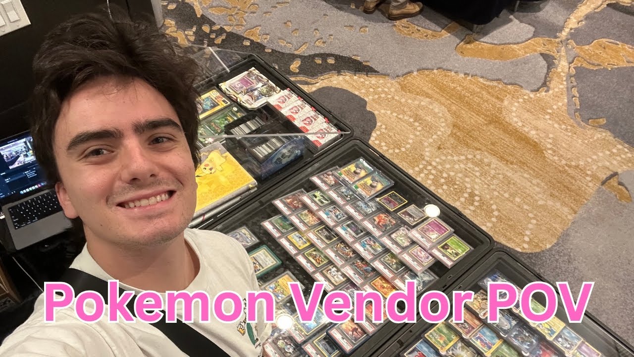Pokemon Card Vendor POV: Woodbridge Super Card Show
