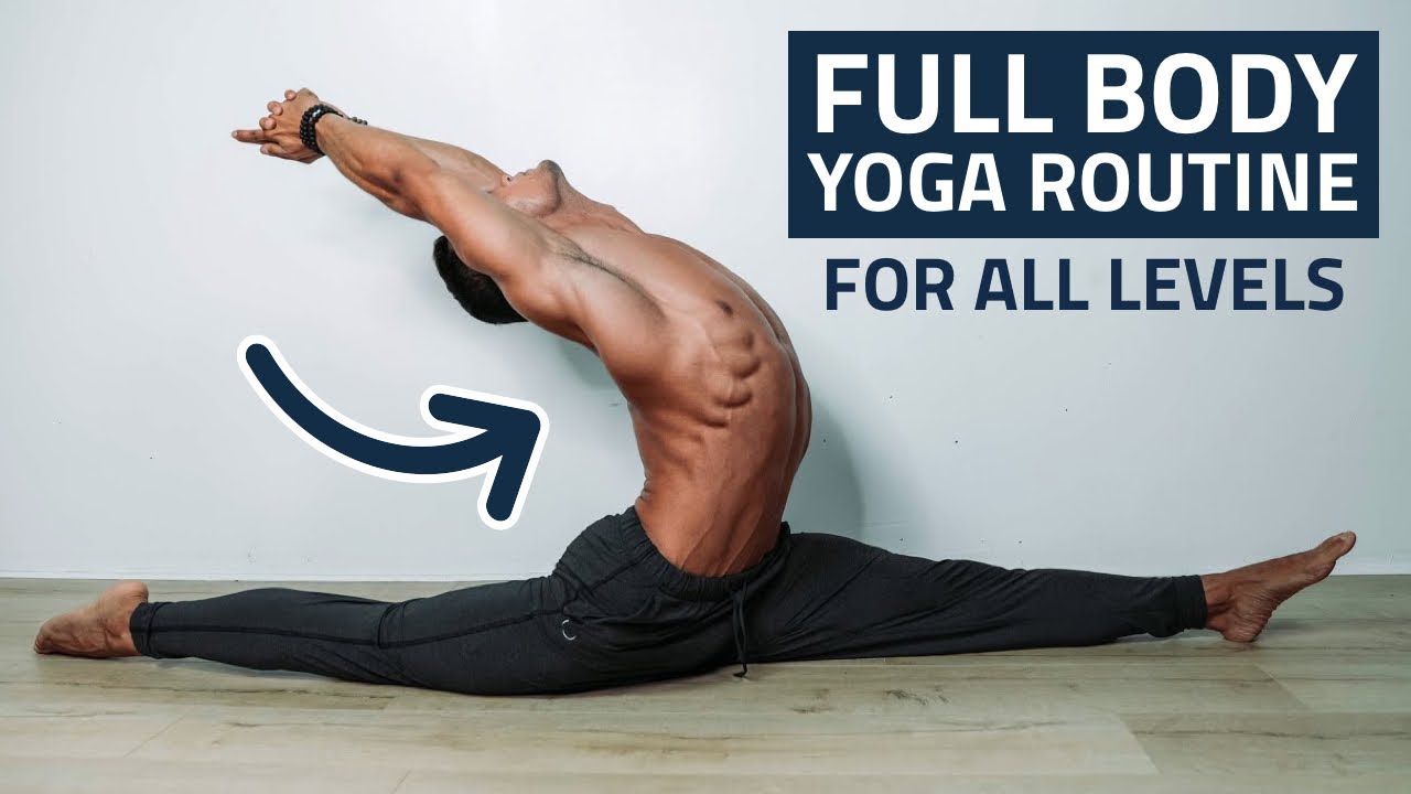 Full Body Home Yoga Routine For Strength, Flexibility & Stability