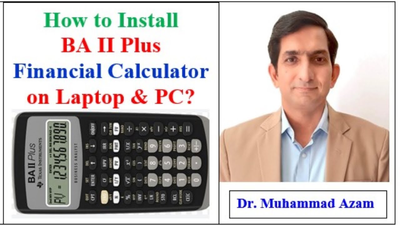 BA II Plus Financial Calculator | How to Install | BA II Plus Calculator Tutorial
