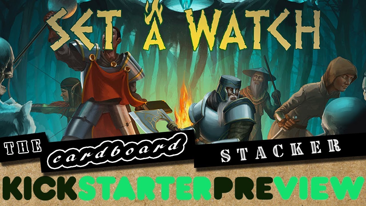 Set A Watch (Rock Manor Games) - Preview - The Cardboard Stacker
