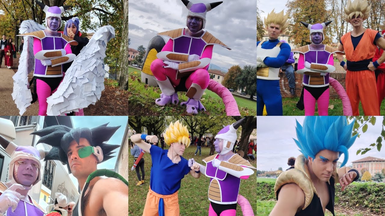 Lucca Comics and Games 2025 - Raduno Dragonball del DragonTeam07 Cosplay