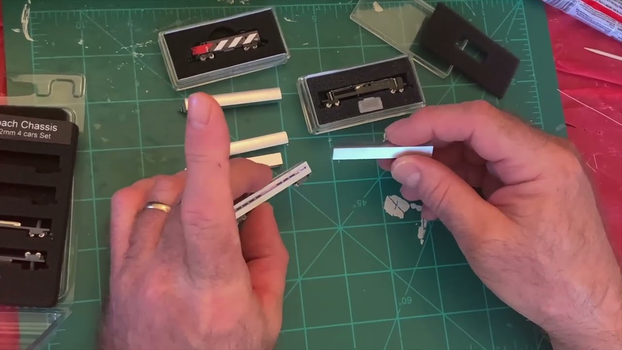 Making an Amtrak Train for my T gauge Pennsylvania Layout