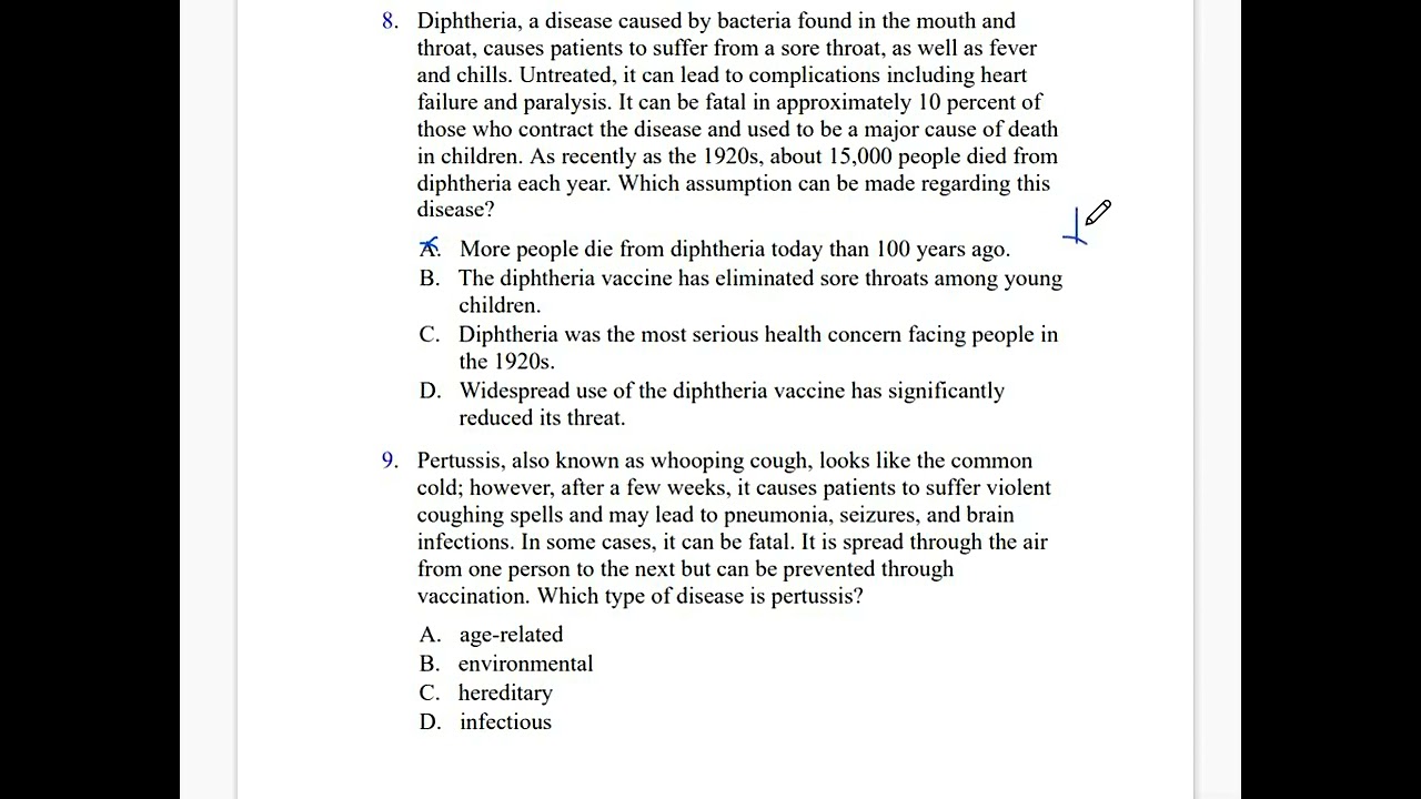 GED Science Full Test Reviewed by Science Teacher
