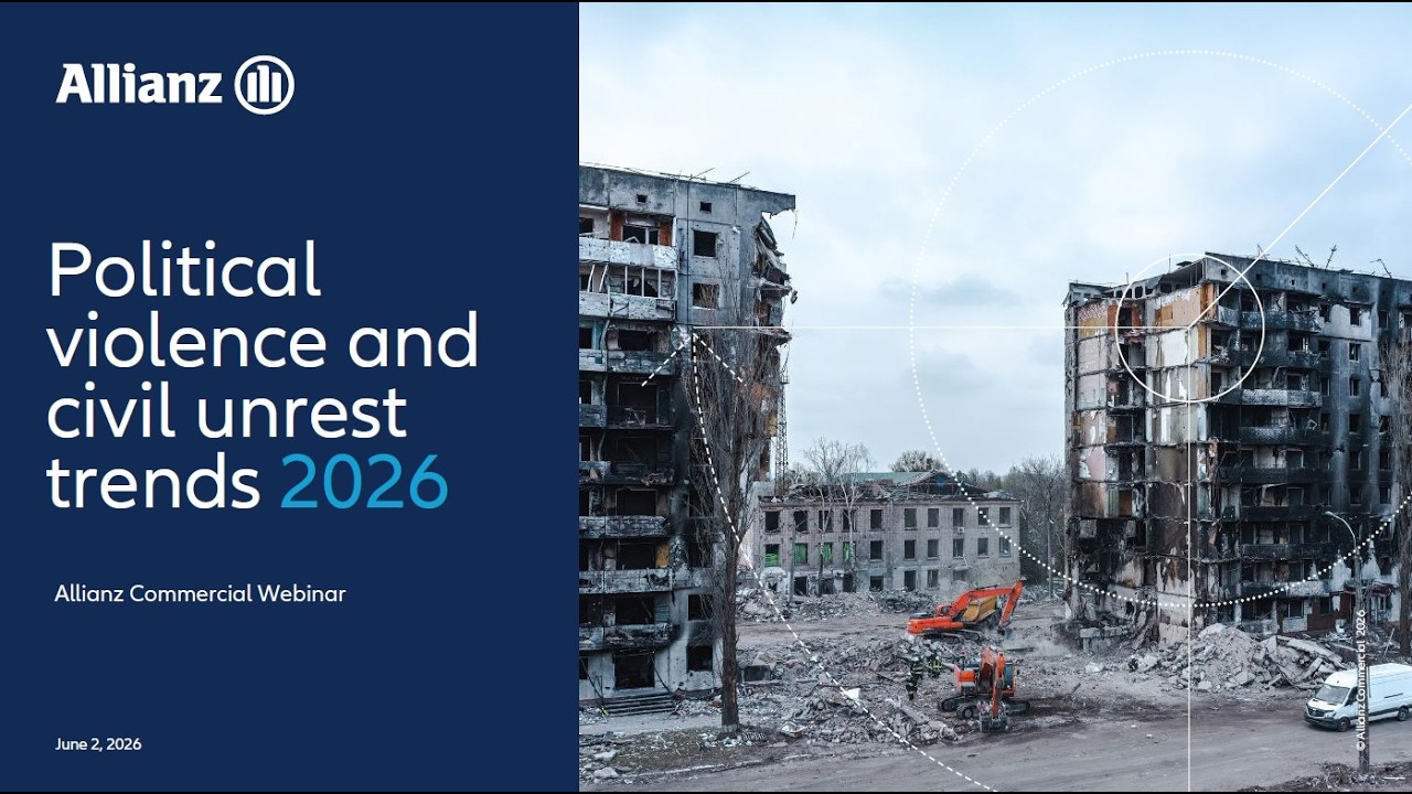 Political violence and civil unrest trends 2026 | Webinar | Global