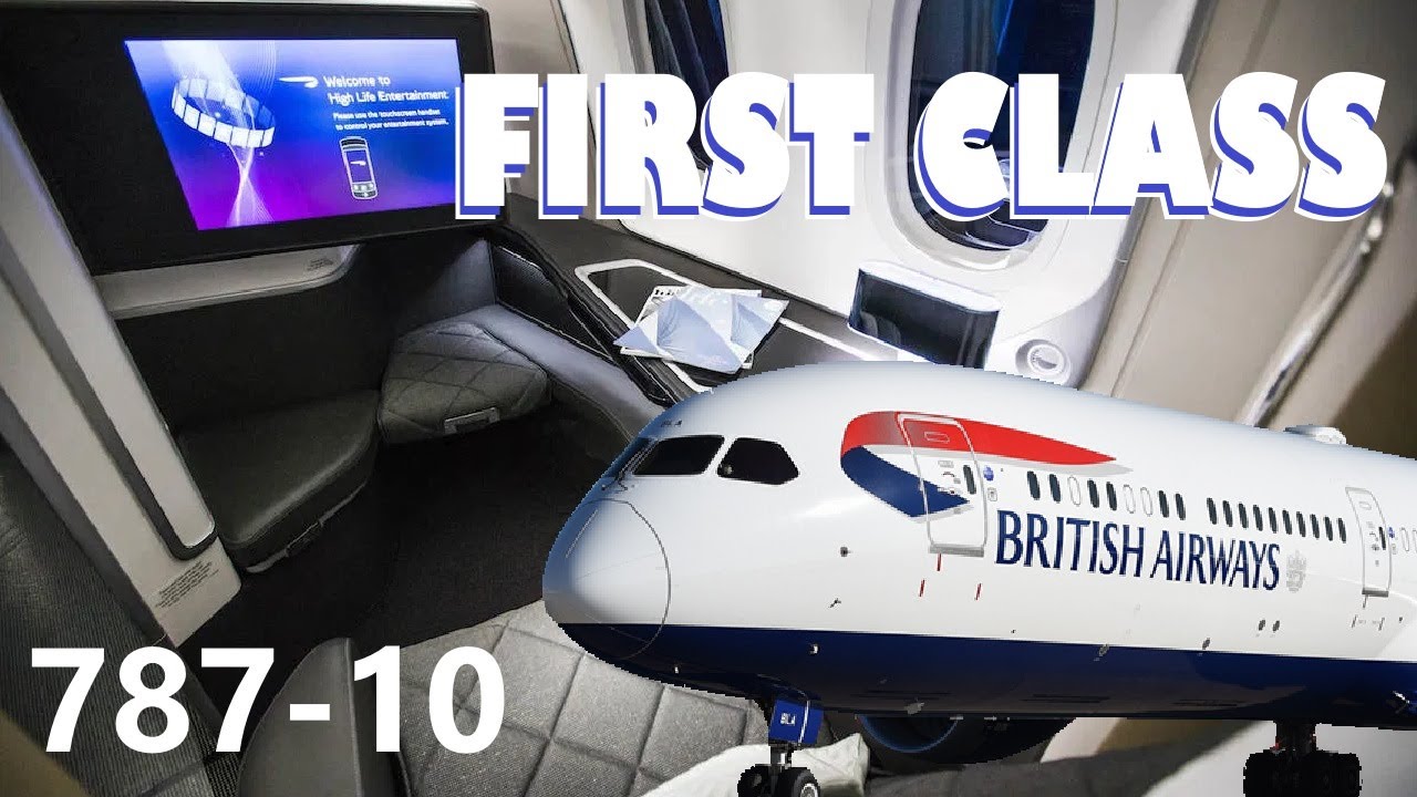 First Class Flight Review on British Airways 787-10 | London Heathrow to Chicago O'Hare in BA First!