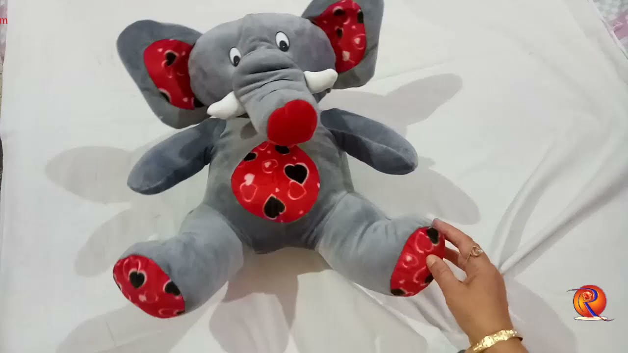 Soft toys making..... How to make Sitting Elephant in easy way in hindi……