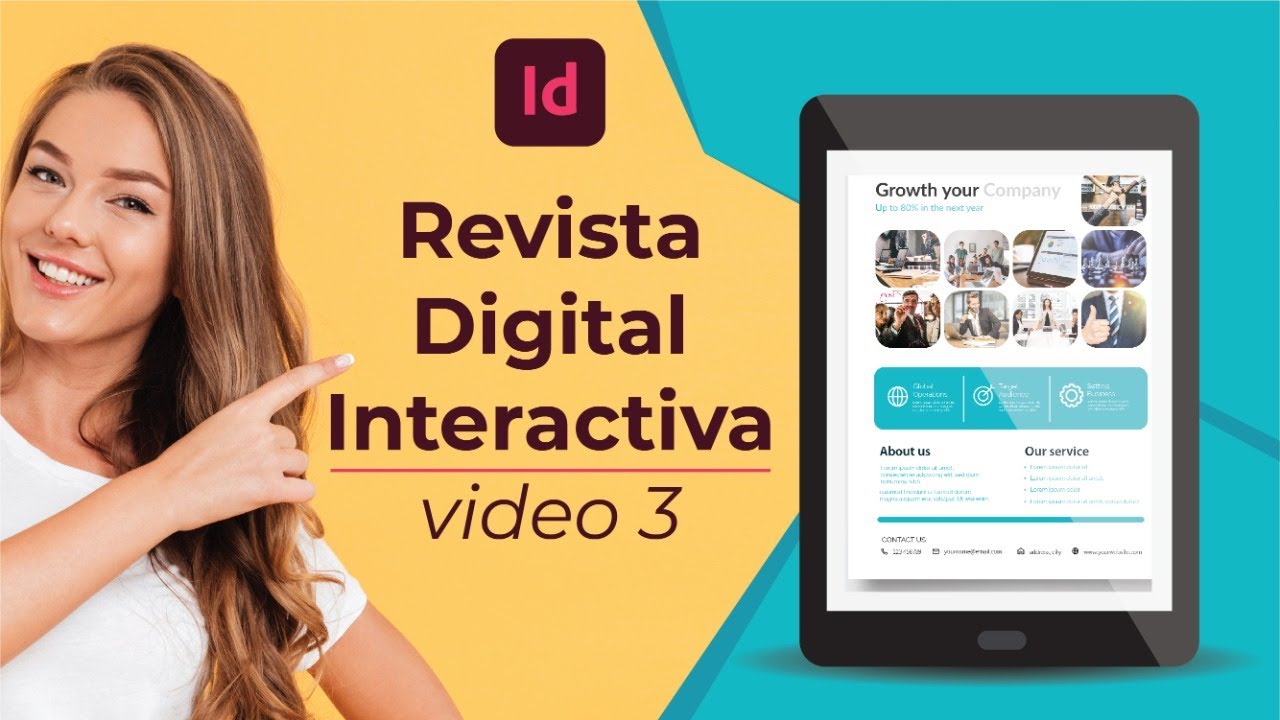 Como hacer una Revista Digital Interactiva en Adobe Indesign CC Video 3