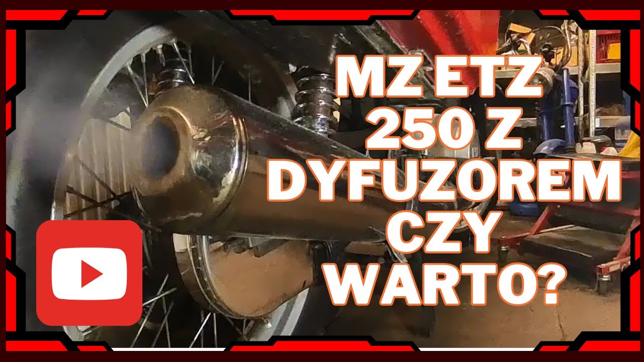 MZ ETZ 250 + Dyfuzor. Czy to ma sens?