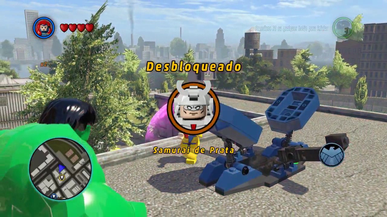 LEGO Marvel Super Heroes parte 29#pegando personagens pra liberar modo livre....