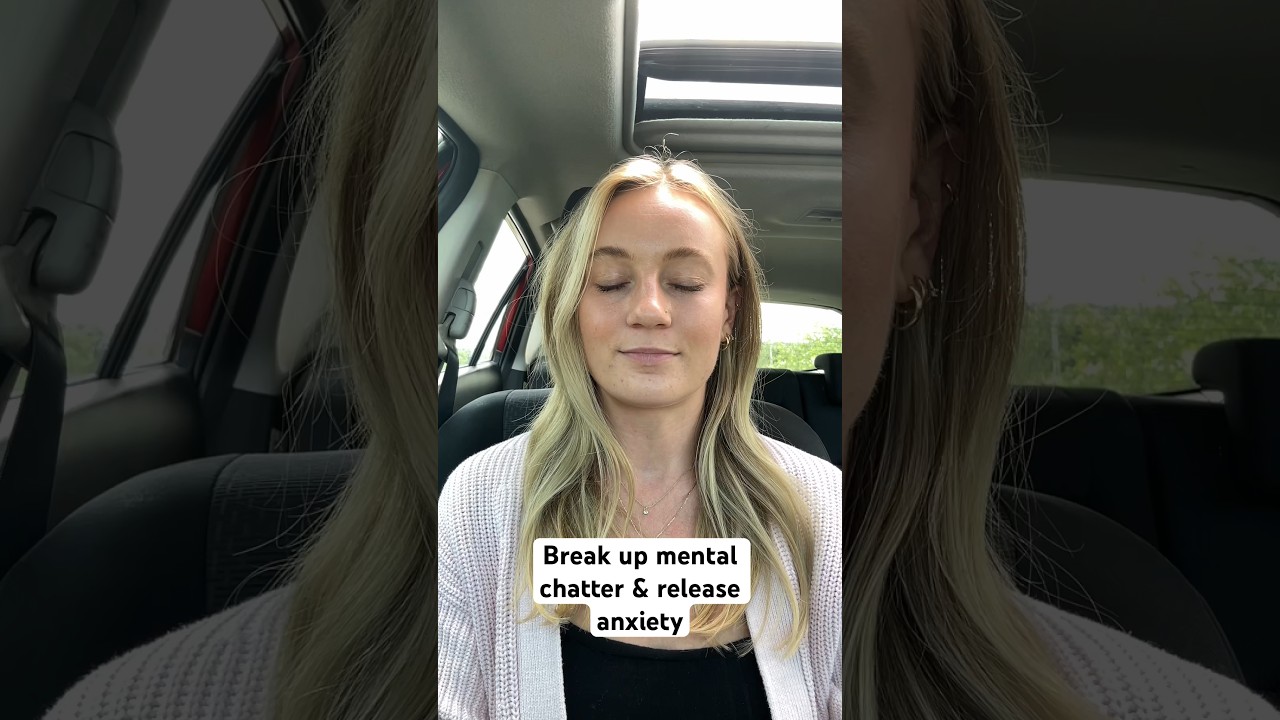Break up mental chatter and help release anxiety with this breathwork 