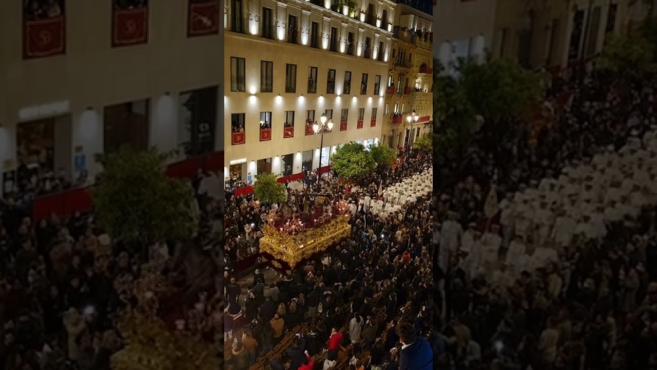 Tres Caídas en Avenida 2022. Triana. Espectacular.
