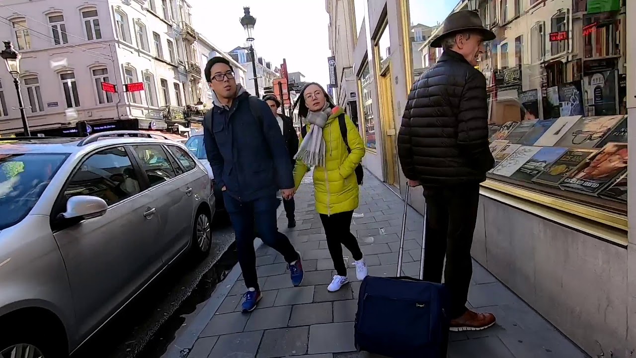 Walking tour city | Rue de midi brussels belgium 🇧🇪 streetswalker