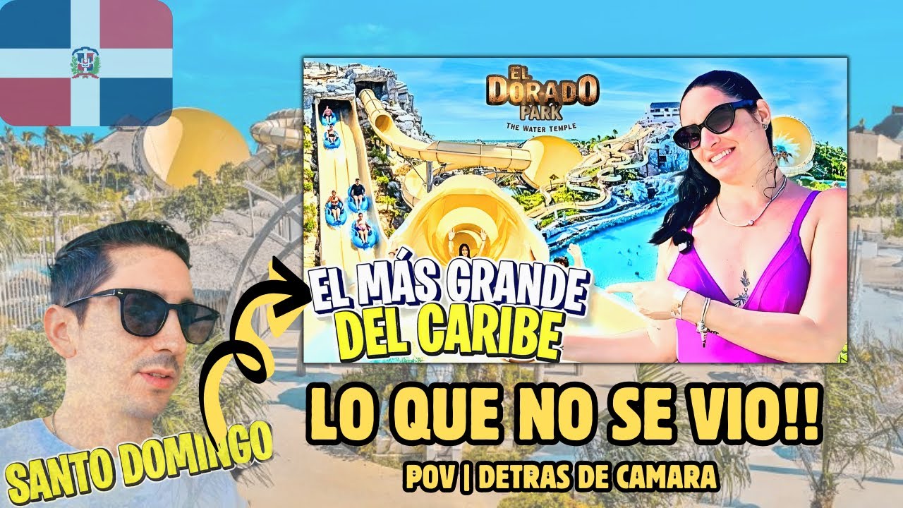 🇨🇺Cubanos reaccionan al Parque Acuático MÁS GRANDE del Caribe🇩🇴/Detrás de Cámaras😱