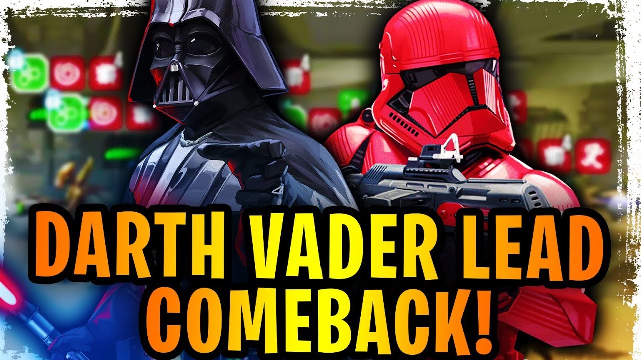 Darth Vader Lead Makes a Fun Comeback with Sith Trooper! Sith Trooper Hard Counters Geonosians