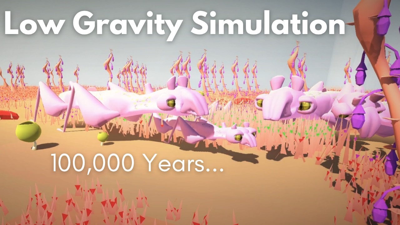 Low Gravity Evolution Simulated | The Sapling