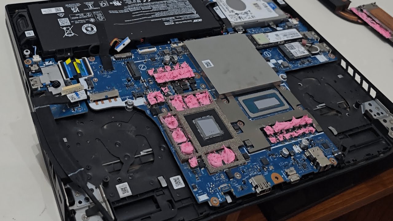 PTM 7950 & JEYI 8100 | Nitro 5 3070Ti Laptop | Thermal Guide (India)