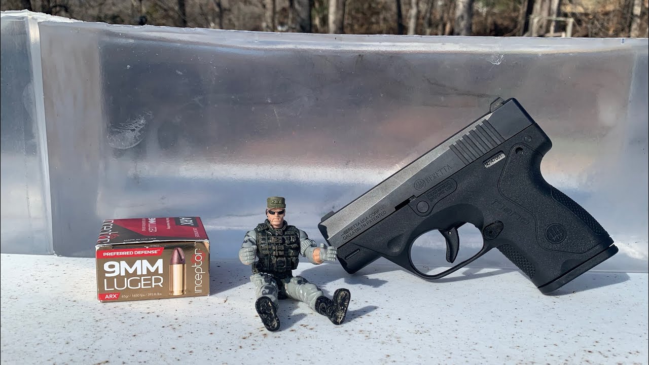 9mm ARX Inceptor 65gr Clear Ballistics Gel Test!