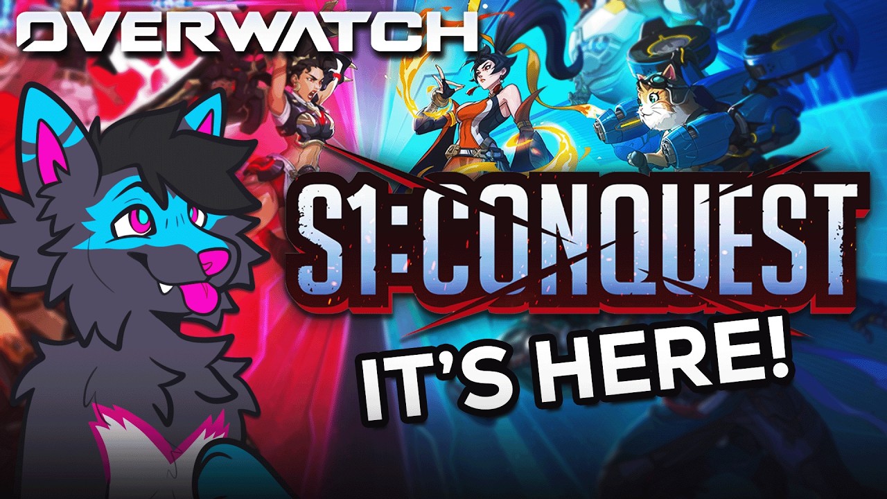 OVERWATCH SEASON 1 Is HERE! (Competitive Tank)