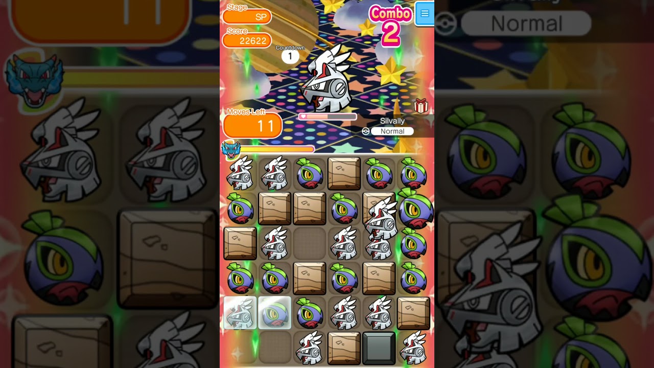Pokémon Shuffle - Ultra Challenge - Sivally - 20191128
