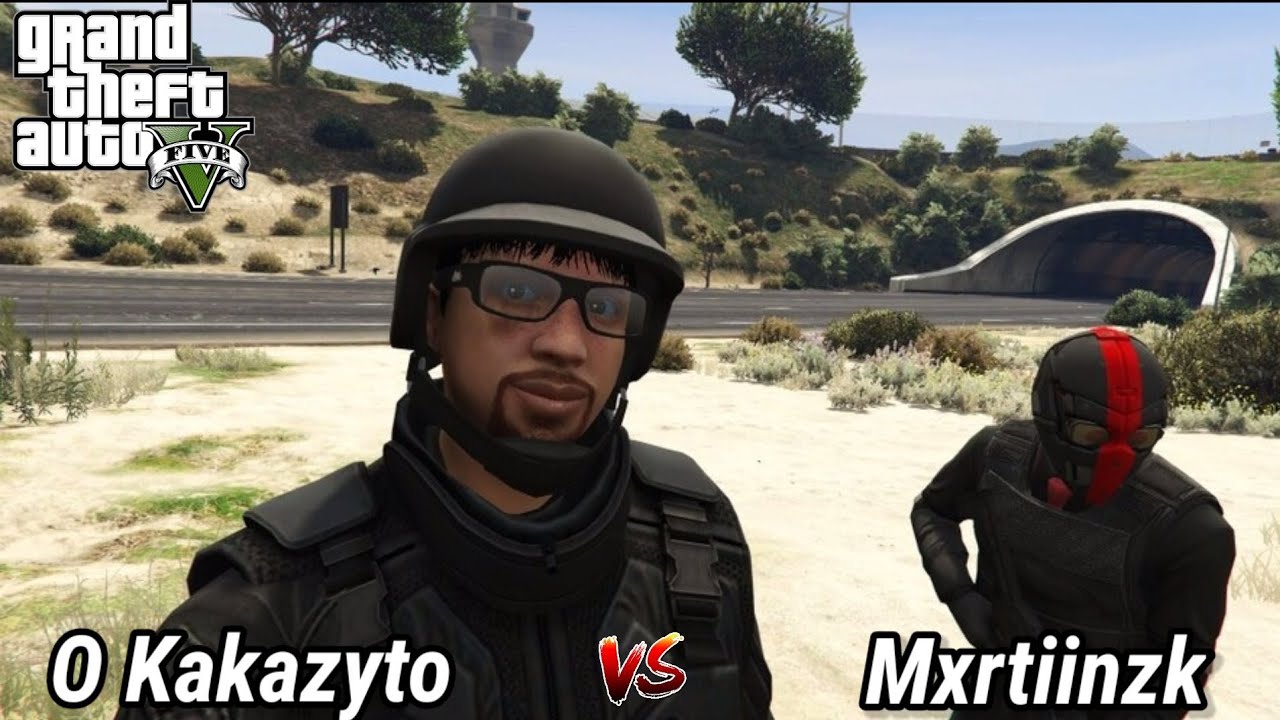 GTA V - x1 Base / Fort Zancudo O Kakazyto Vs Mxrtiinzk