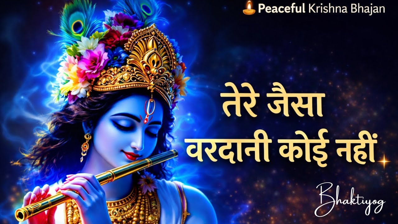 तेरे जैसा वरदानी कोई नहीं | Krishna Bhajan | Peaceful Krishna Bhajan | Morning bhajan#RadheKrishna