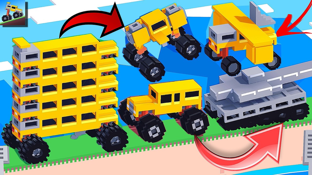 New Best New Live-Fancade-Train,Plane,Ant Car,Big Wheel,Big Car Drive Mad.New Lavels Gameplay DF49
