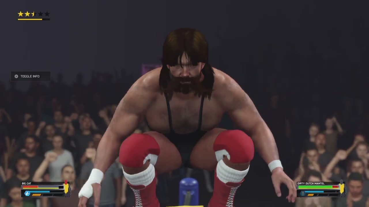 WCW Saturday Night Big Cat 🆚 Dirty Dutch Mantel