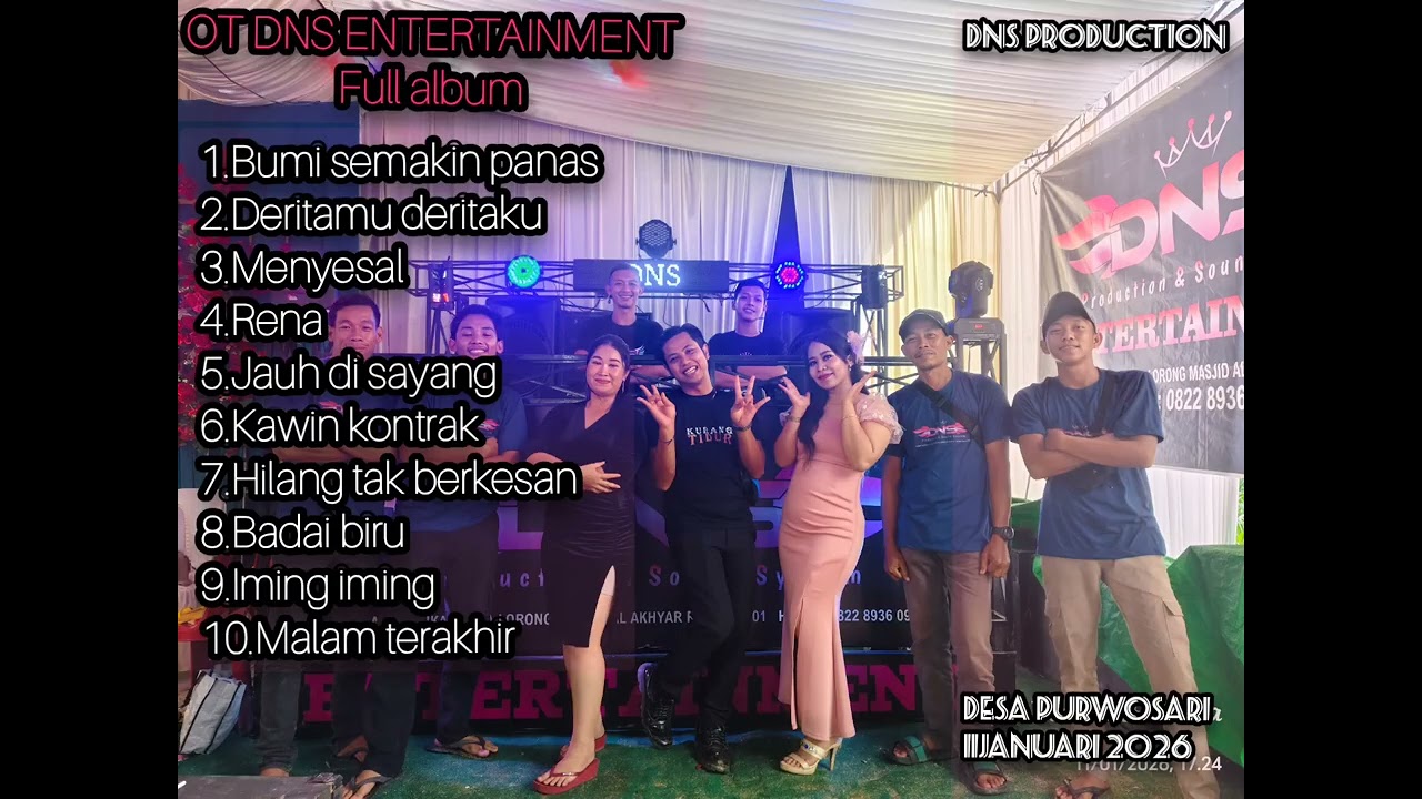 Full dangdut OT DNS ENT show purwosari banyuasin 