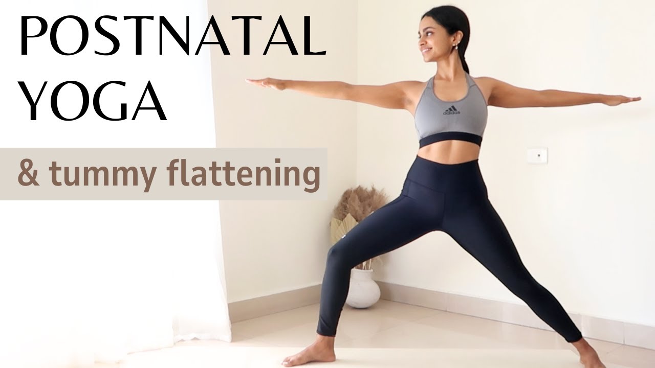 Postnatal Yoga Workout | Diastasis Recti Exercises Postpartum