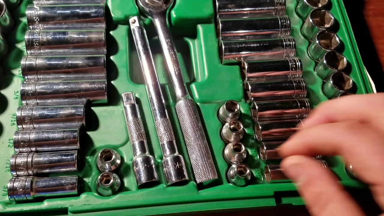 SK 3/8 drive master socket set review