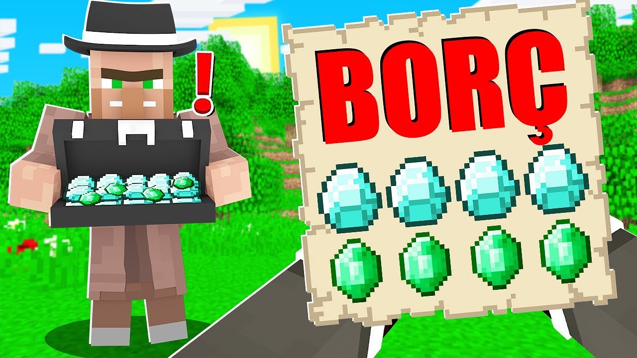 FAKİR KÖYDE BANKA KONTROLÜ YAPTI! 😱 - Minecraft