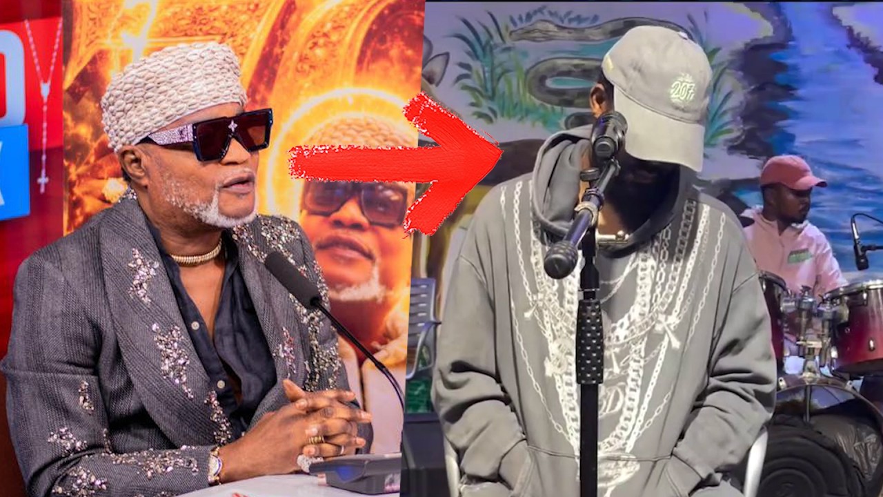 KAKIPAKA KOKOLO FALLY IPUPA A LA REPETITION REAGIT SAGEMENT Sur LE PIQUE DE KOFFI OLOMIDE CHEZ ISRAE